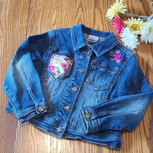 Disney Tinkerbell Denim Jacket - Girls Small